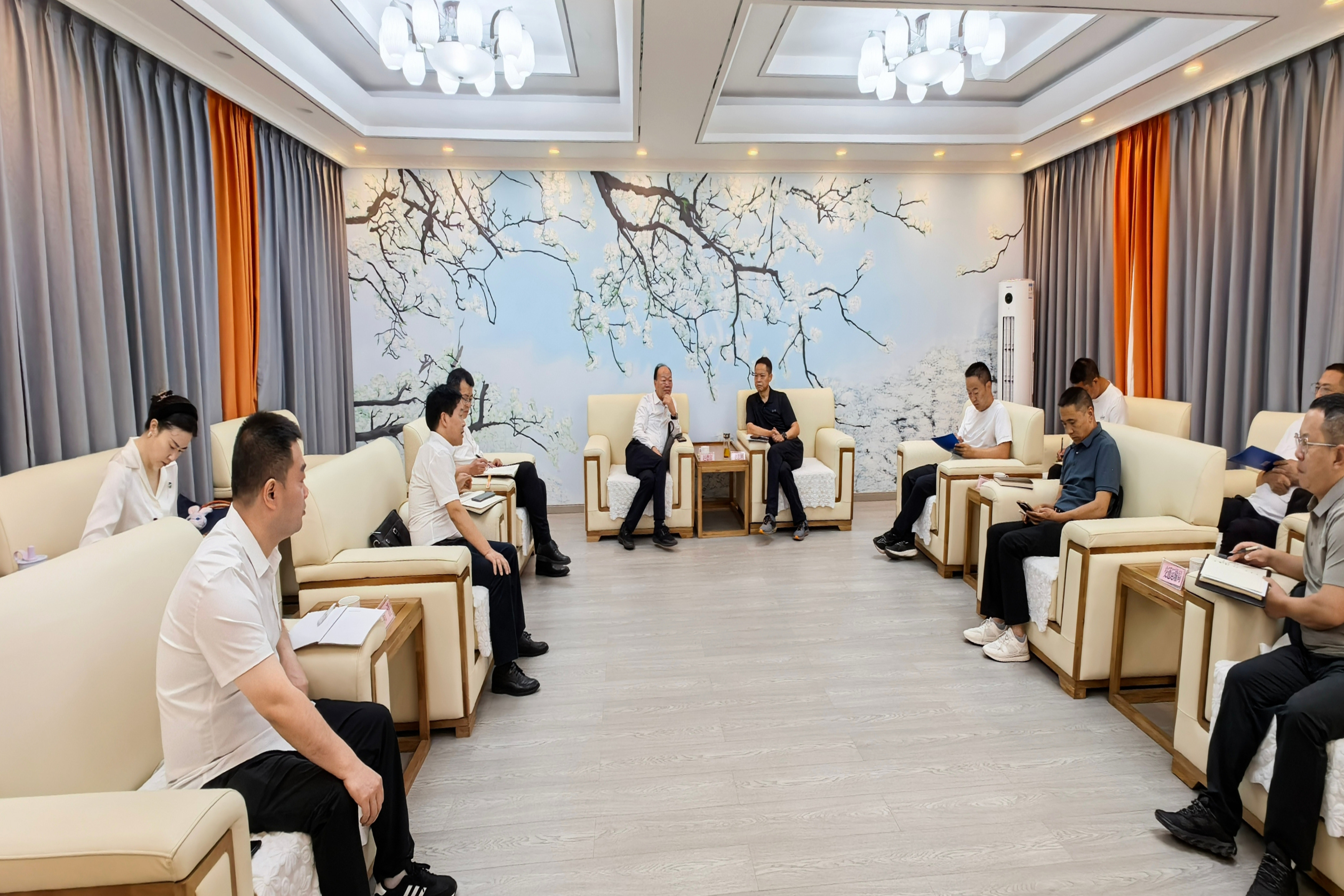 金川座谈交流