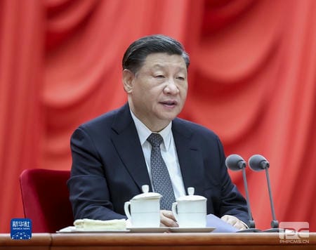学习贯彻习近平新时代中国特色社会主义思想主题教育工作会议在京召开                                                                                  习近平发表重要讲话